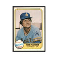 1981 Fleer Tom Paciorek Baseball Cards #614