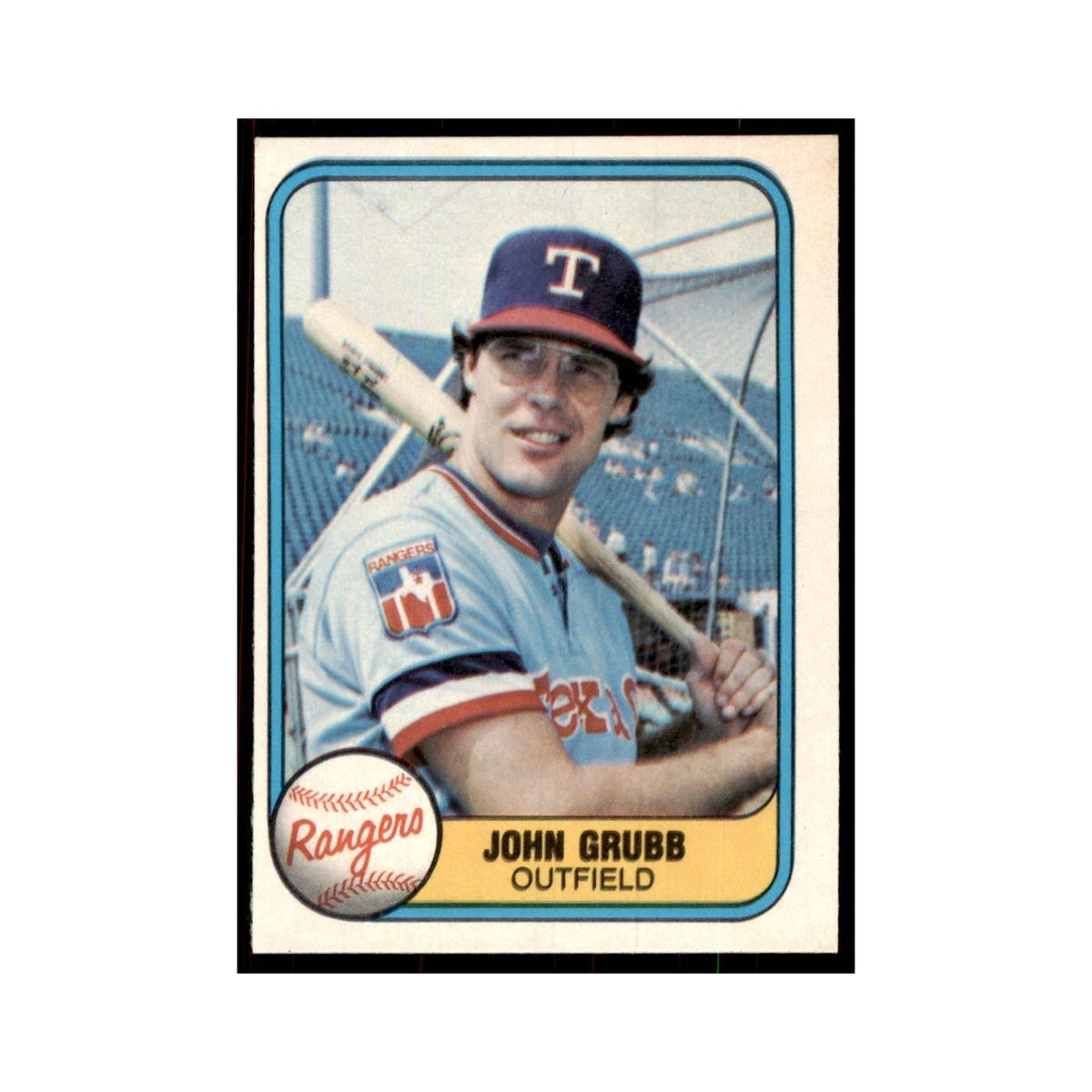 1981 Fleer John Grubb Baseball Cards #631