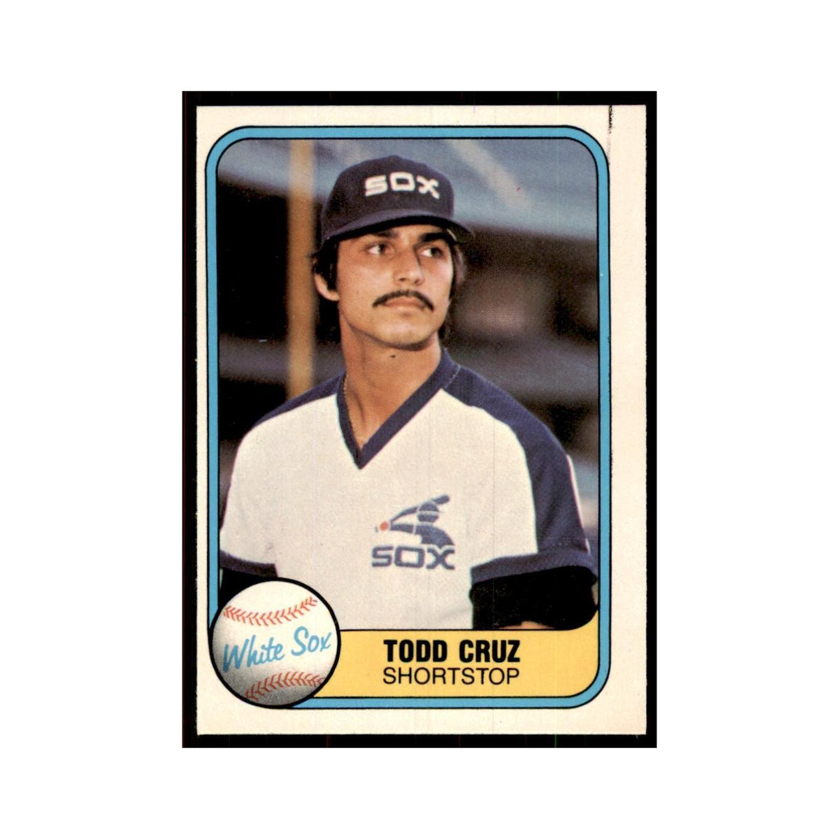 1981 Fleer Todd Cruz Baseball Cards #341