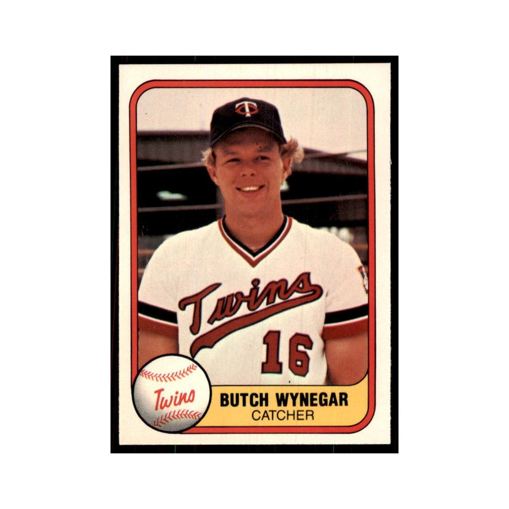 1981 Fleer Butch Wynegar Baseball Cards #558