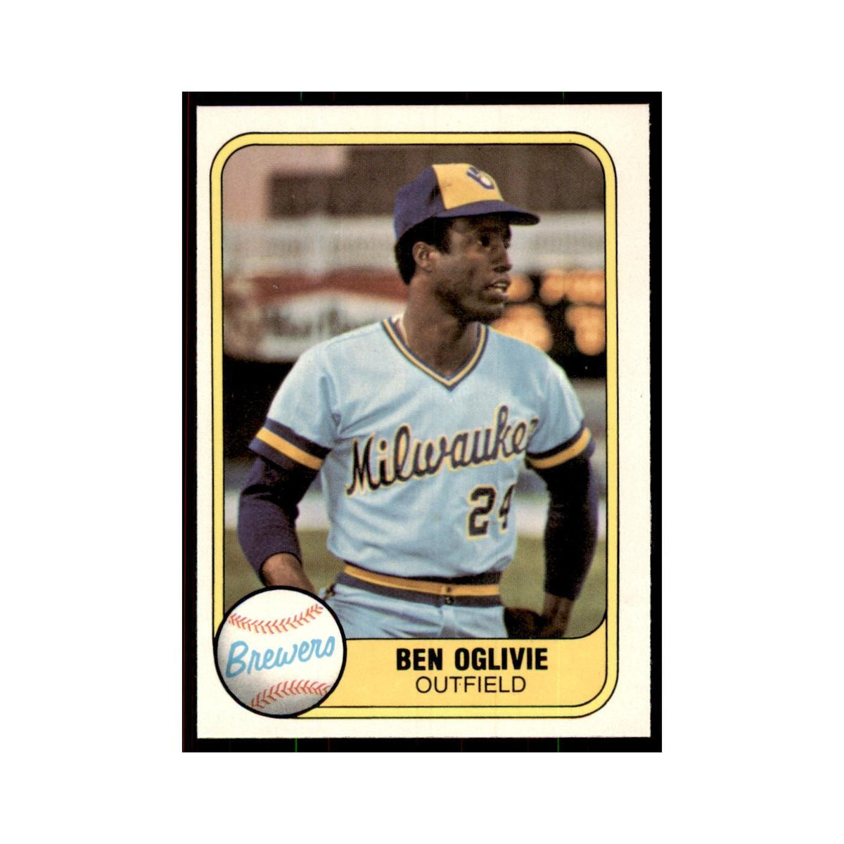 1981 Fleer Ben Oglivie Baseball Cards #508