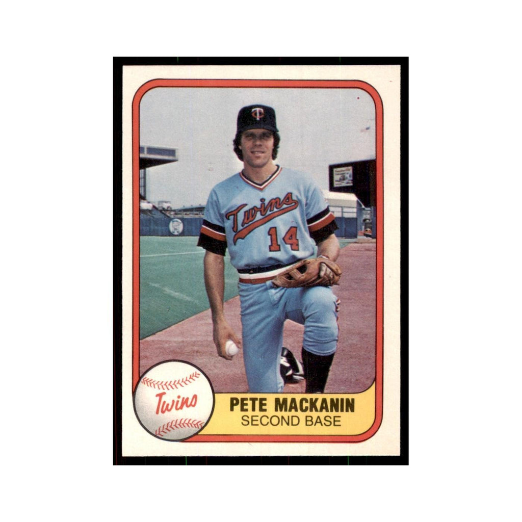 1981 Fleer Pete Mackanin Baseball Cards #565