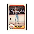 1981 Fleer Ron Jackson Baseball Cards #557