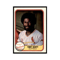 1981 Fleer Tony Scott Baseball Cards #531