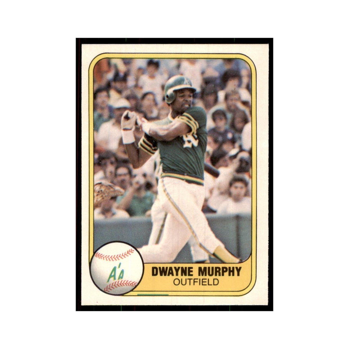 1981 Fleer Dwayne Murphy Baseball Cards #590