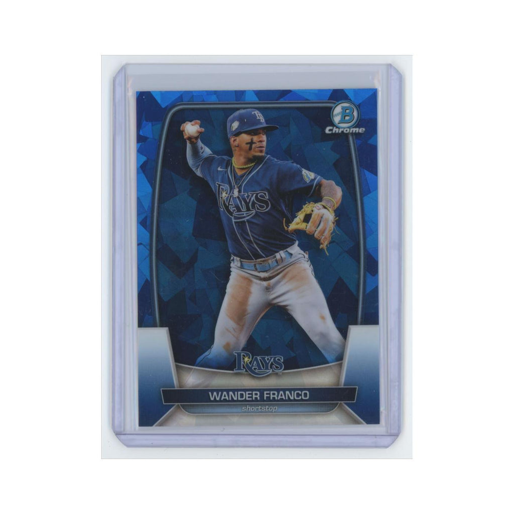 Wander Franco 2023 Bowman Chrome #70 Tampa Bay Rays Baseball Card NM