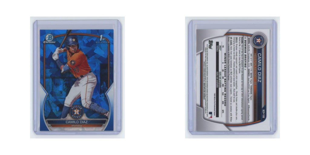 Camilo Diaz 2023 Bowman Chrome Prospects #BCP-186 Houston Astros NM