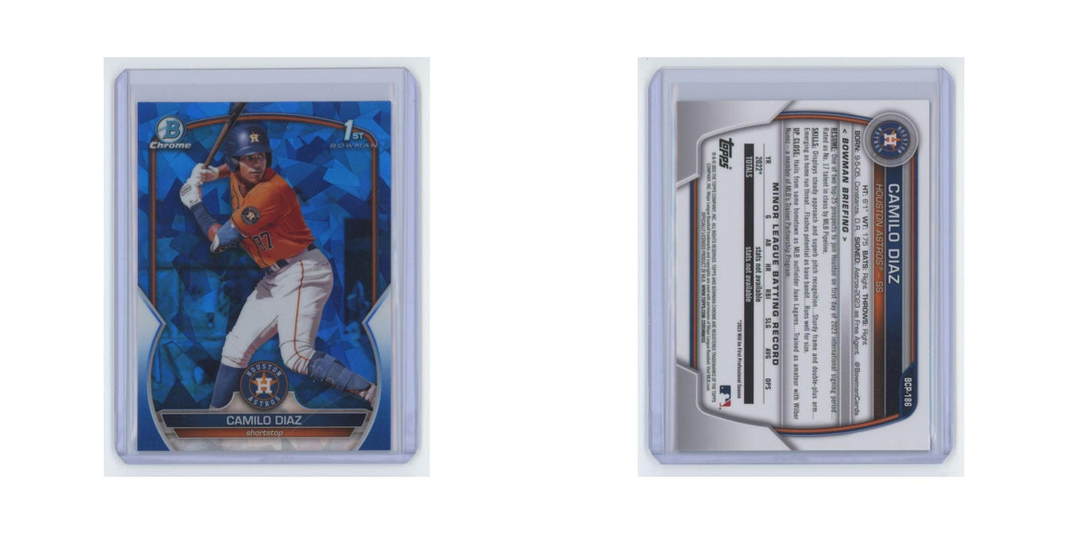 Camilo Diaz 2023 Bowman Chrome Prospects #BCP-186 Houston Astros NM