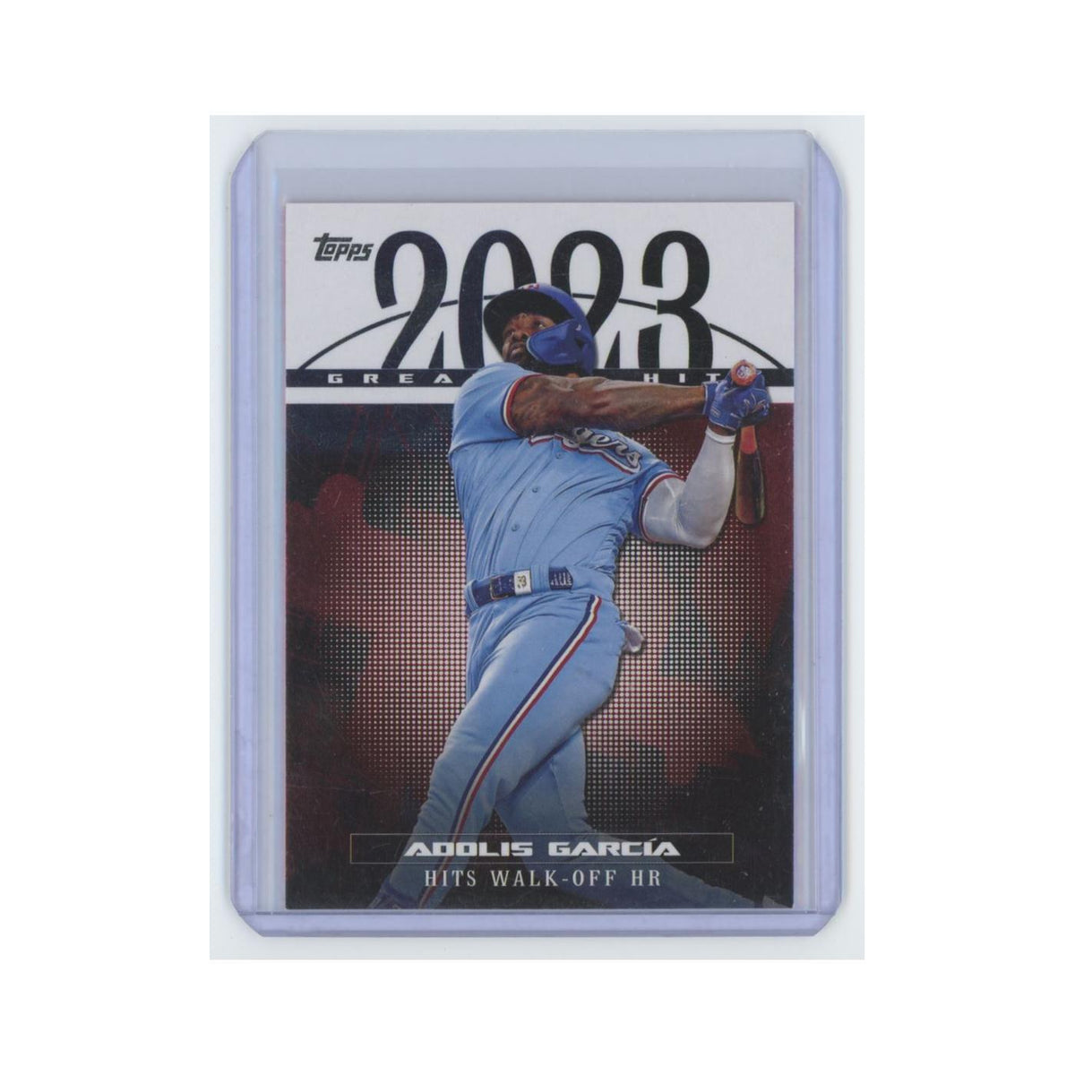Adolis García 2024 Topps Greatest Hits #23GH-22 Texas Rangers Baseball Card NM