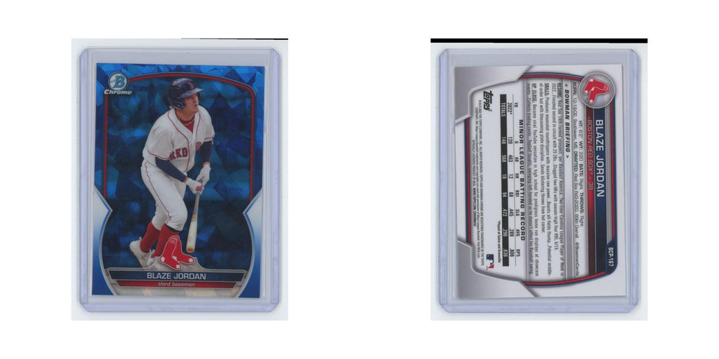 Blaze Jordan 2023 Bowman Chrome Prospects #BCP-167 Boston Red Sox NM