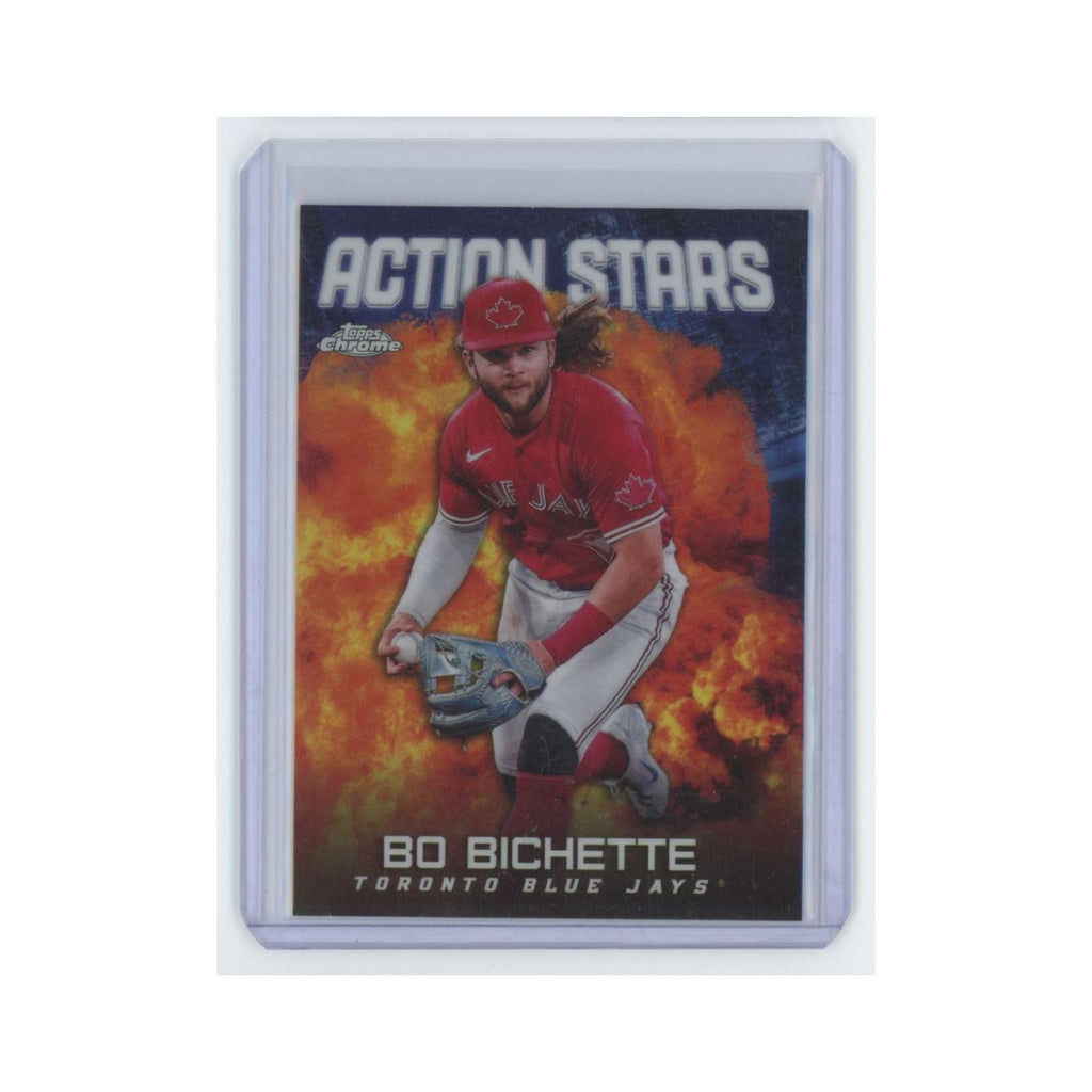 Bo Bichette 2023 Topps Chrome Action Stars #ASC-26 Toronto Blue Jays NM
