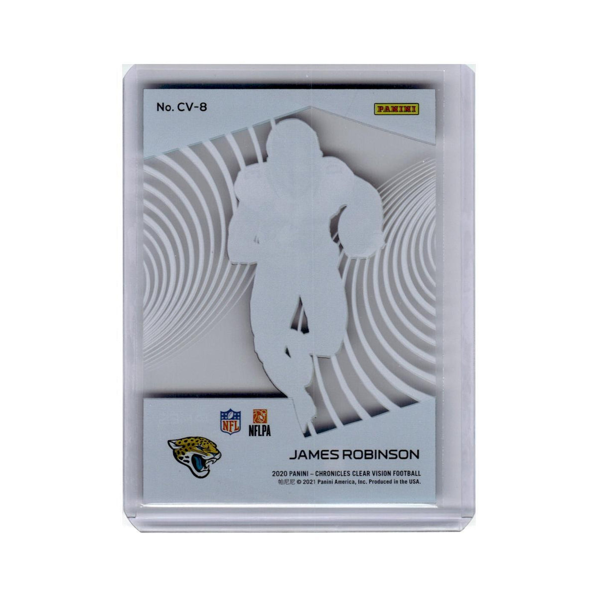 James Robinson 2020 Panini Chronicles Clear Vision Rookies #CV-8 Jaguars NM
