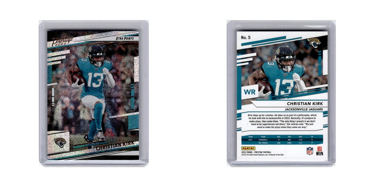 Christian Kirk 2022 Panini Prestige Xtra Points #5 Jacksonville Jaguars NM