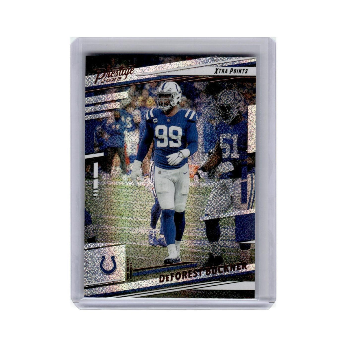 DeForest Buckner 2022 Panini Prestige Xtra Points #129 Indianapolis Colts NM