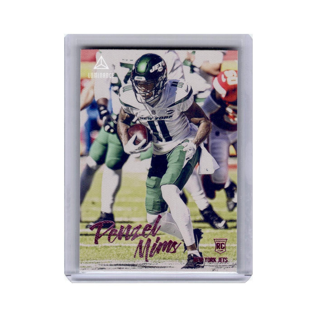 Denzel Mims Rookie 2020 Panini Chronicles Luminance #224 New York Jets NM