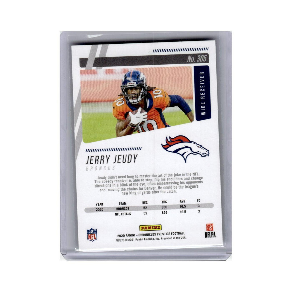 Jerry Jeudy Rookie 2020 Panini Chronicles Prestige #305 Denver Broncos NM