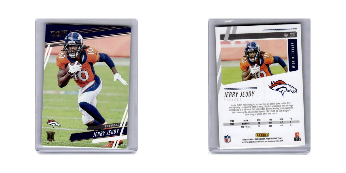 Jerry Jeudy Rookie 2020 Panini Chronicles Prestige #305 Denver Broncos NM