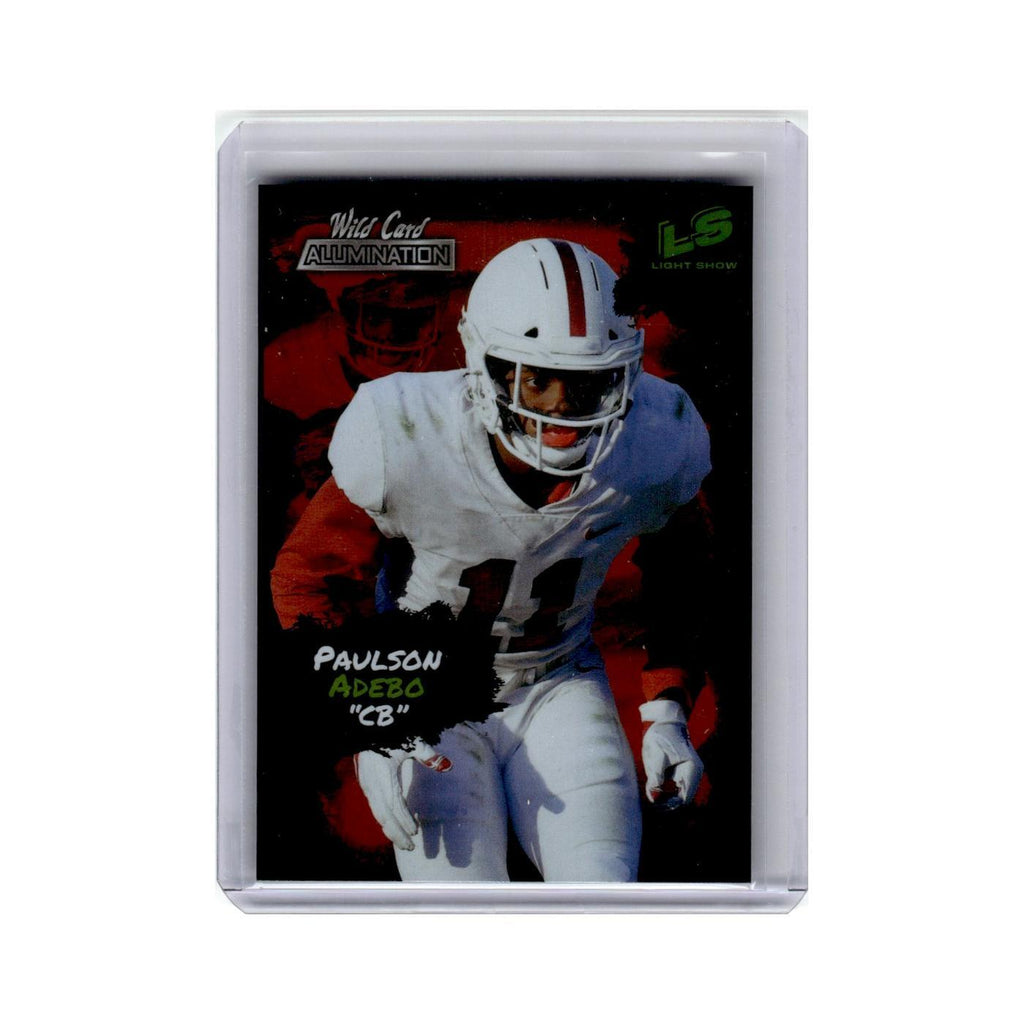 Paulson Adebo 2021 Wild Card Alumination #LS32 Football Card NM