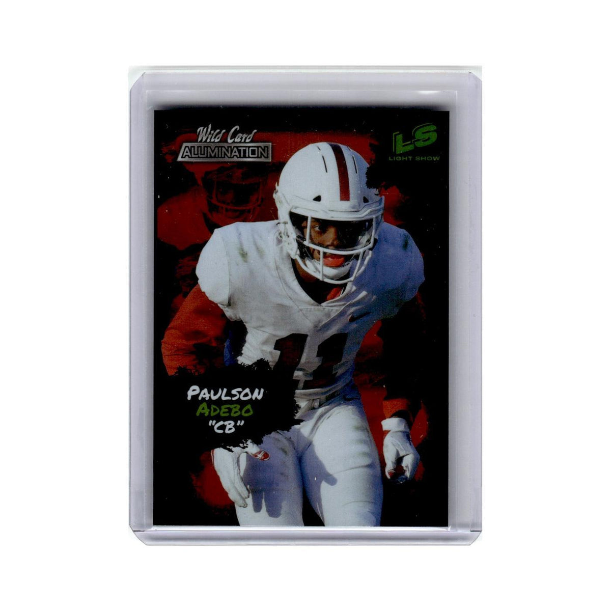 Paulson Adebo 2021 Wild Card Alumination #LS32 Football Card NM