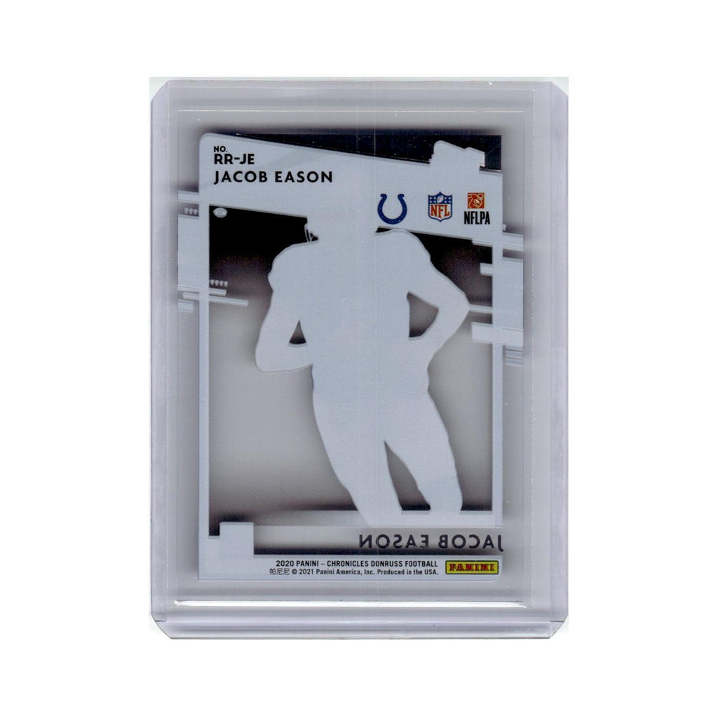 Jacob Eason 2020 Donruss Clearly Rated Rookie #RR-JE Indianapolis Colts NM
