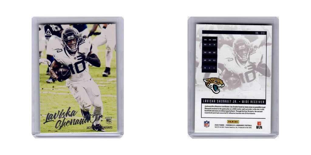 Lavishka Shenault Jr Rookie 2020 Panini Chronicles Luminance #213 Jaguars NM
