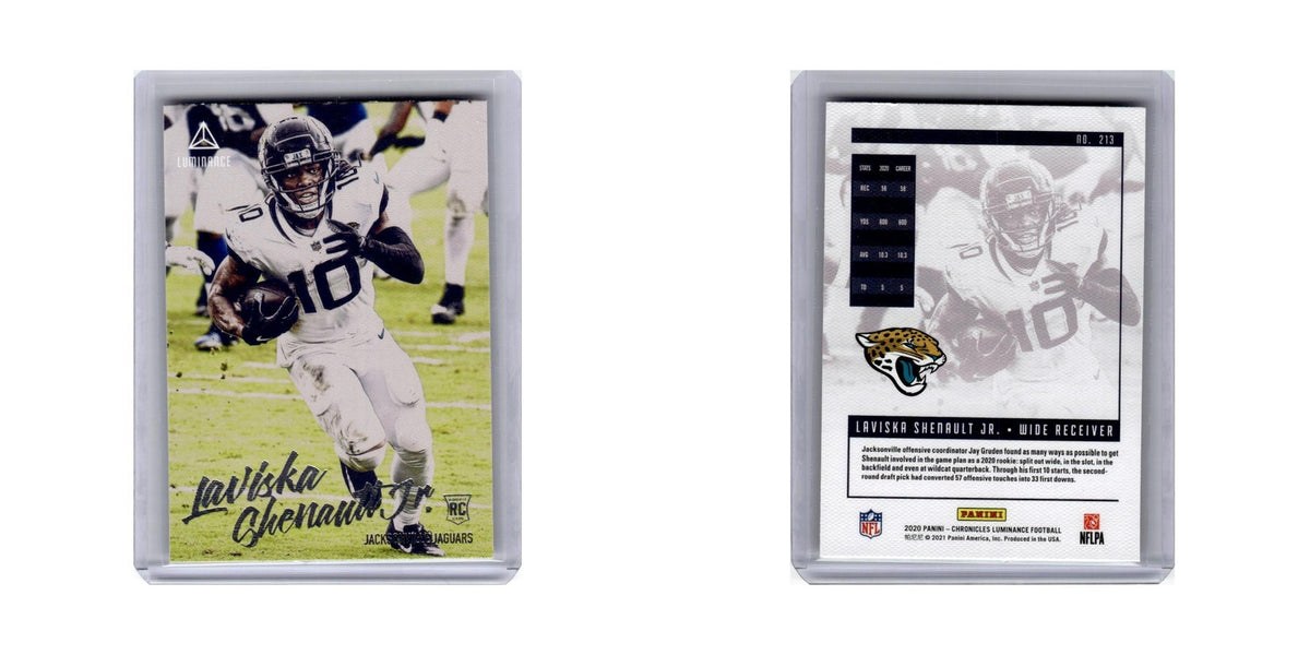 Lavishka Shenault Jr Rookie 2020 Panini Chronicles Luminance #213 Jaguars NM