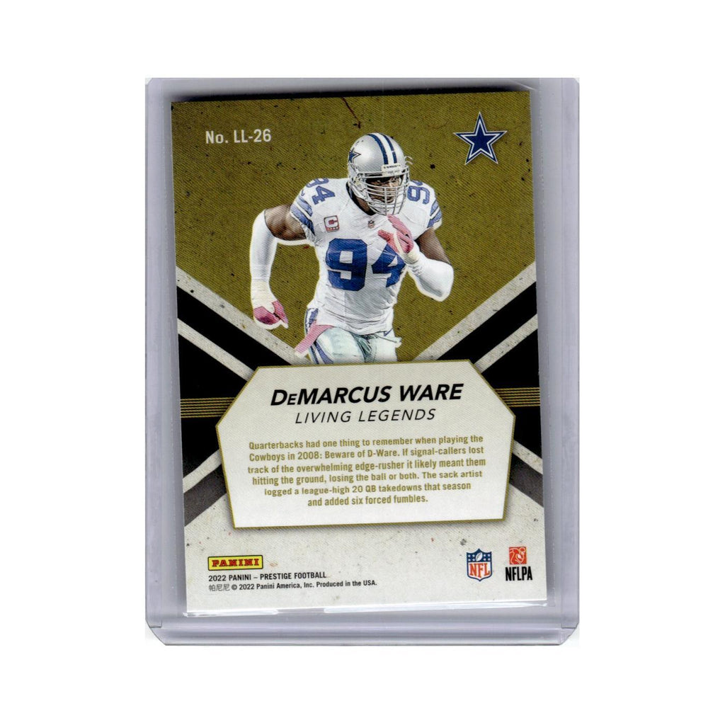 DeMarcus Ware 2022 Panini Prestige Living Legends #LL-26 Dallas Cowboys NM