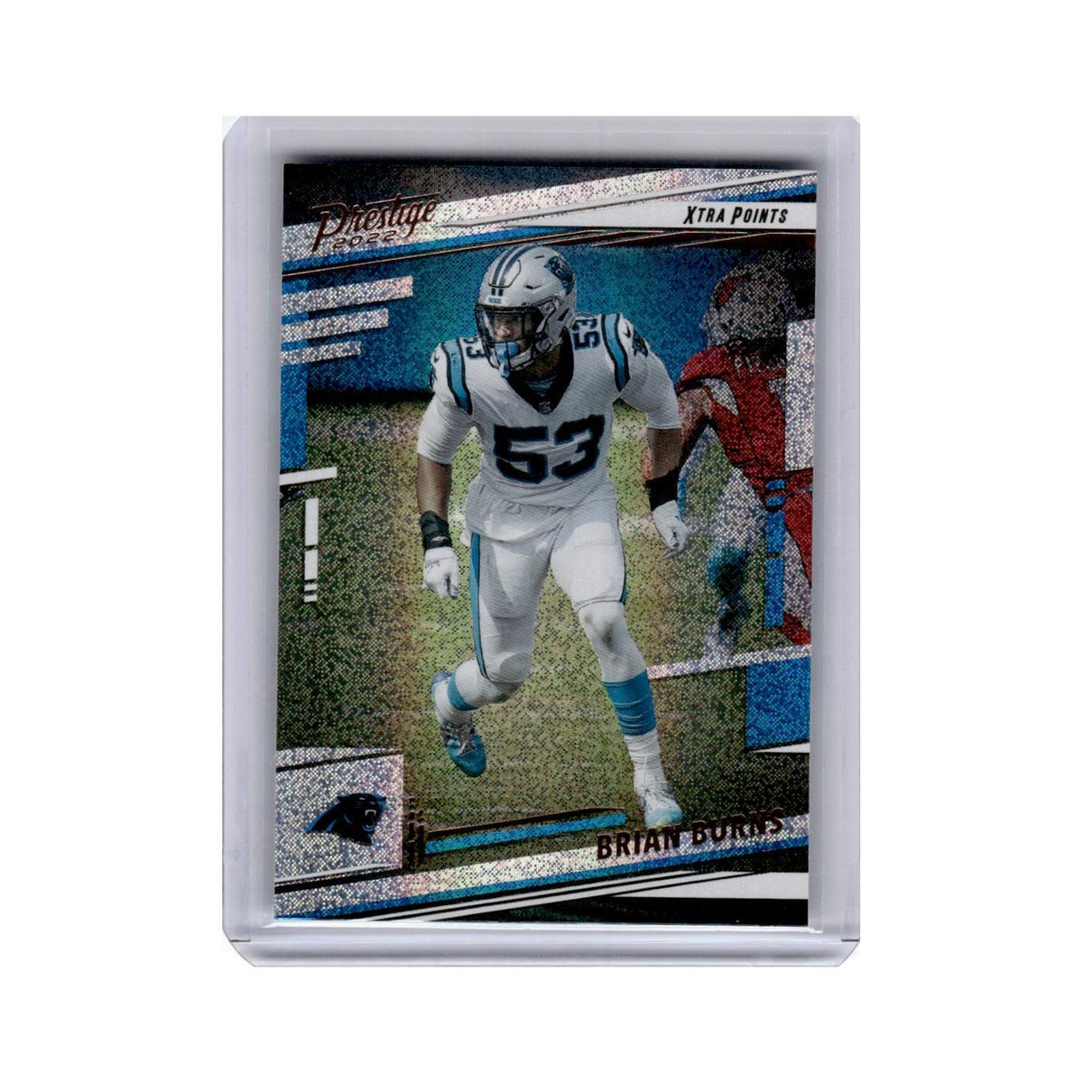Brian Burns 2022 Panini Prestige Xtra Points #44 Carolina Panthers NM