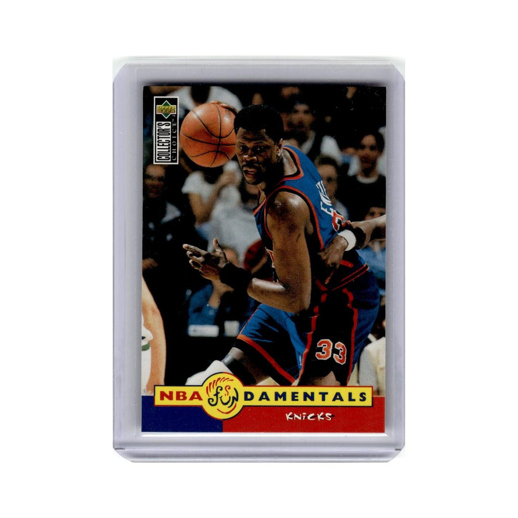 Patrick Ewing 1996 Collector's Choice Fundamentals #183 New York Knicks NM
