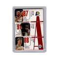 Reggie Miller Dale Davis Rik Smits 1996 Upper Deck #146 Indiana Pacers NM