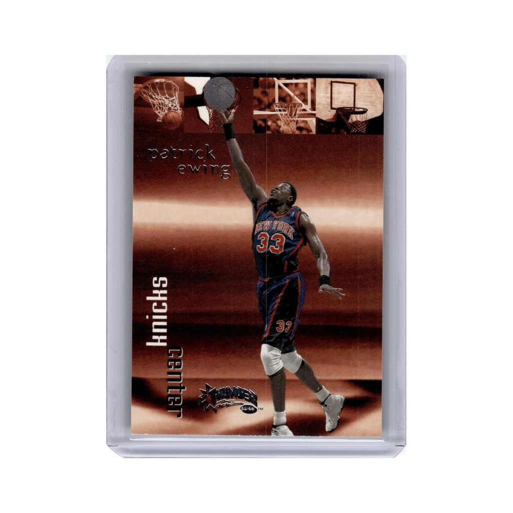 Patrick Ewing 1998 SkyBox Thunder #33 New York Knicks Basketball Card NM