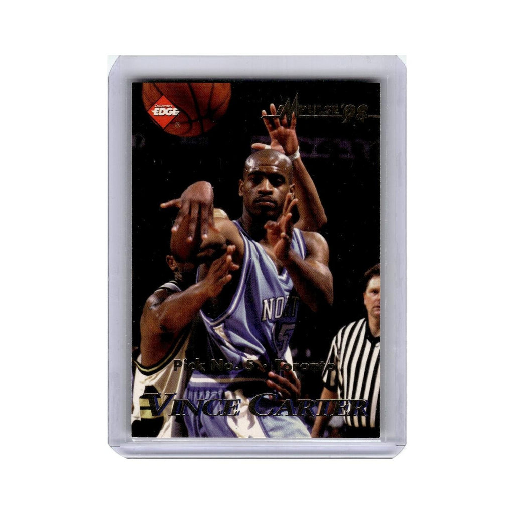 Vince Carter 1998 Collector's Edge Impulse #3 Toronto Raptors Basketball Card NM