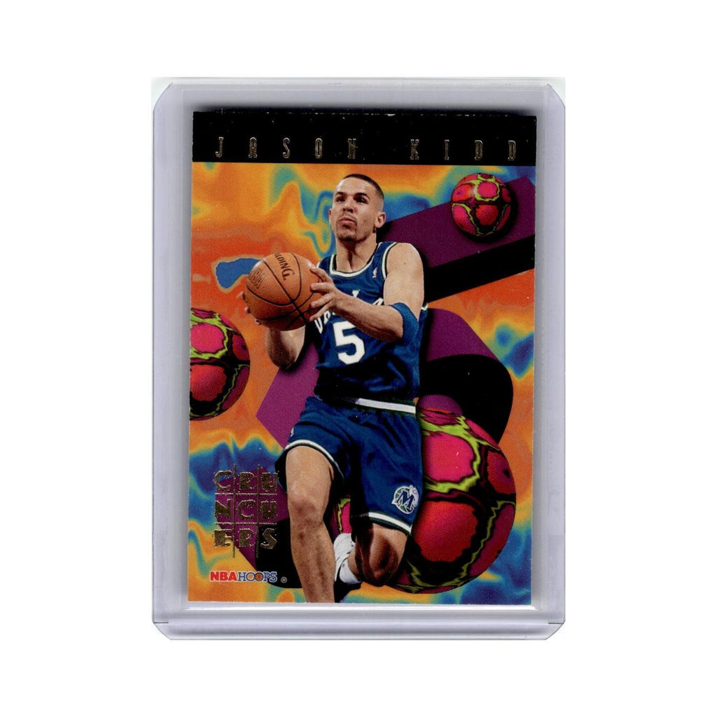 Jason Kidd 1995 Hoops Crunchers #24 Dallas Mavericks Basketball Card NM