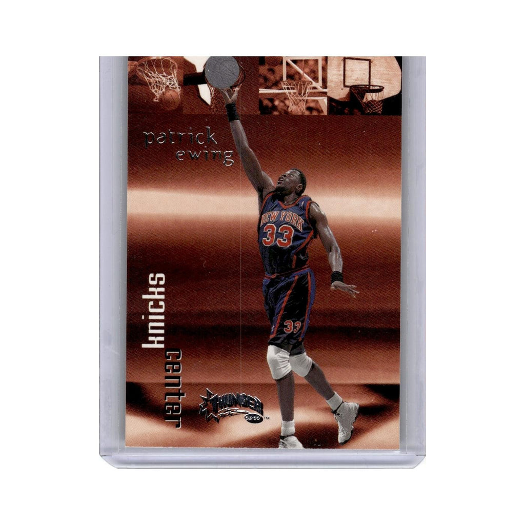 Patrick Ewing 1998 SkyBox Thunder #33 New York Knicks Basketball Card NM