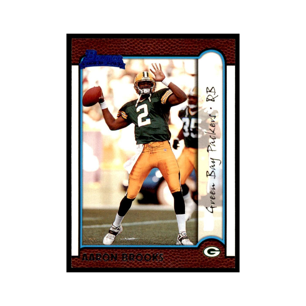 1999 Bowman Aaron Brooks RC Football Cards #199