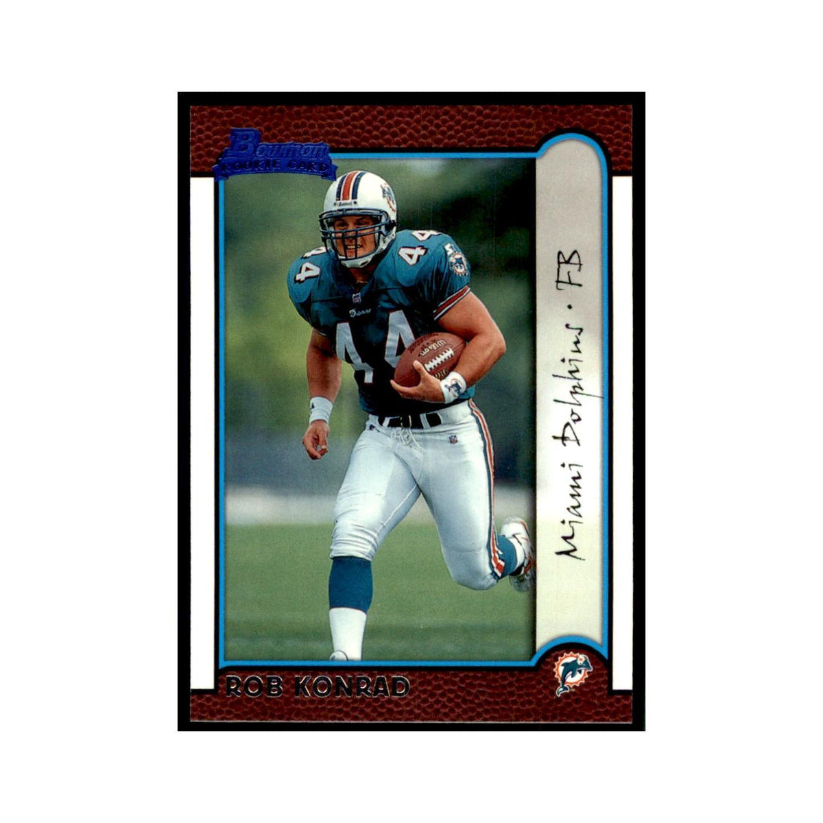1999 Bowman Rob Konrad RC Football Cards #165
