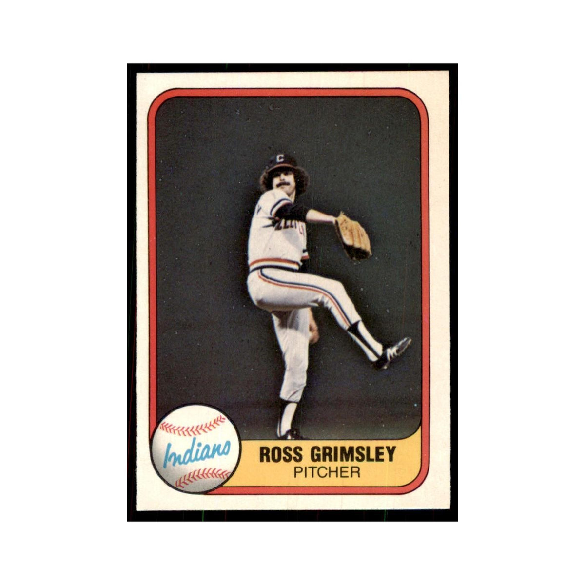 1981 Fleer Ross Grimsley Baseball Cards #406