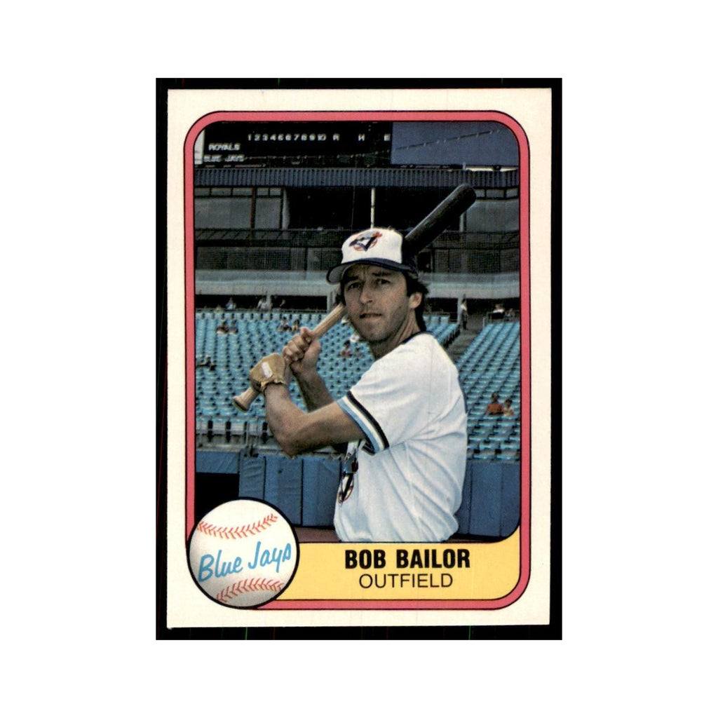 1981 Fleer Bob Bailor Baseball Cards #409