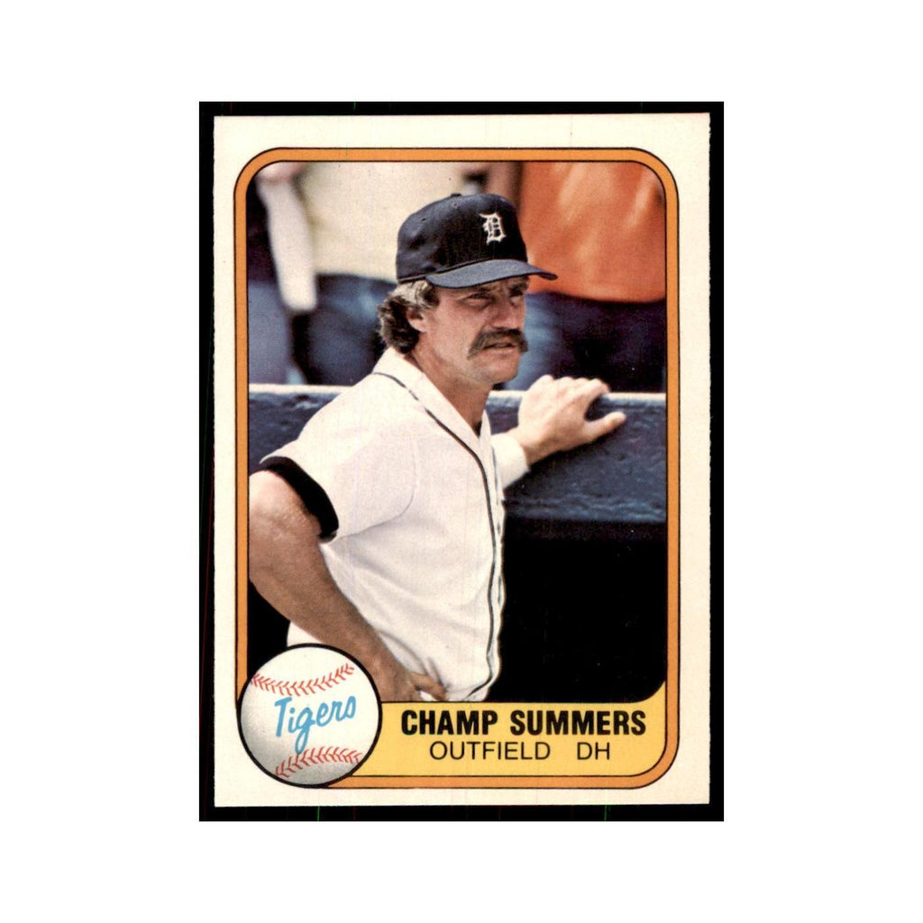 1981 Fleer Champ Summers Baseball Cards #466