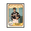 1981 Fleer Tom Griffin Baseball Cards #456