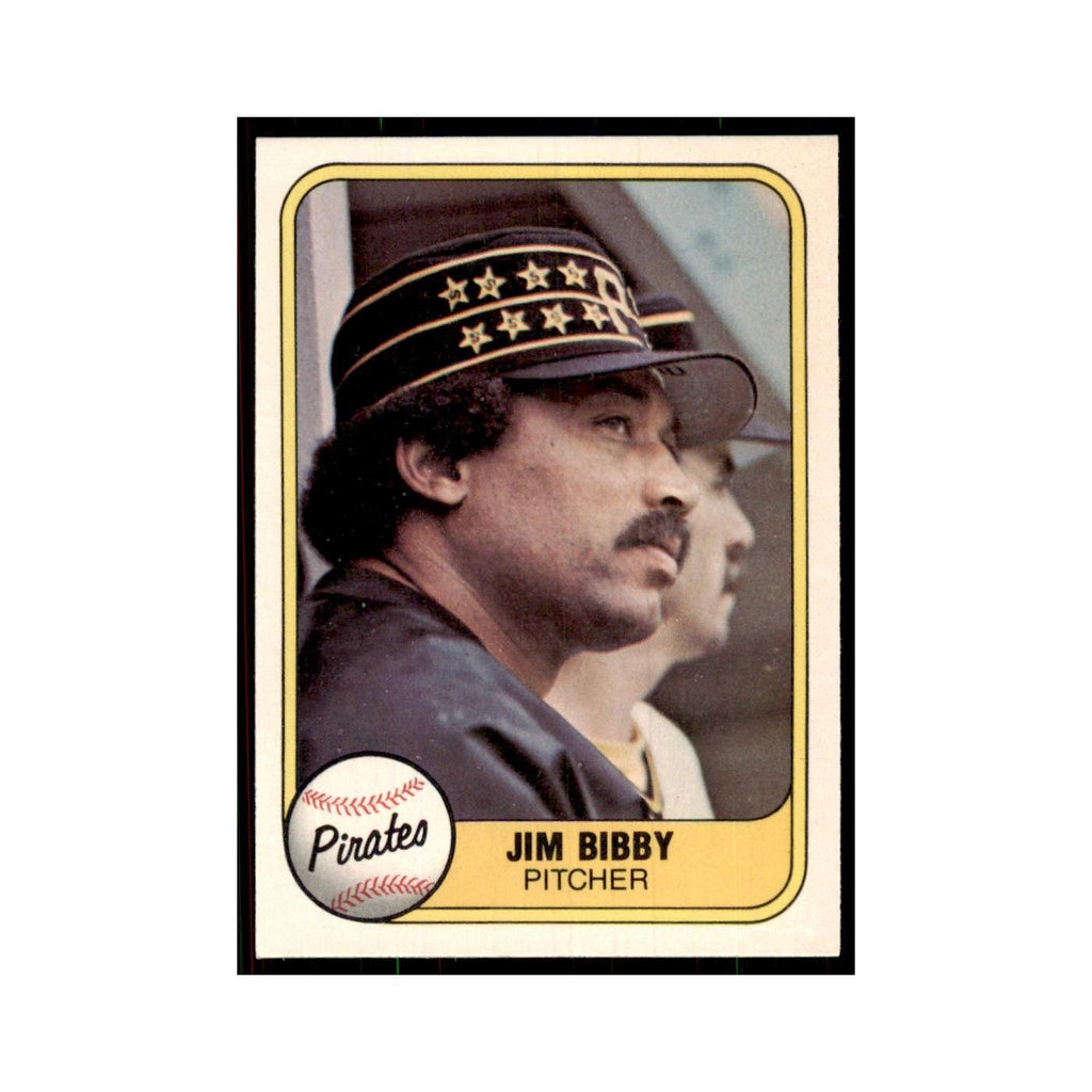 1981 Fleer Jim Bibby Baseball Cards #370