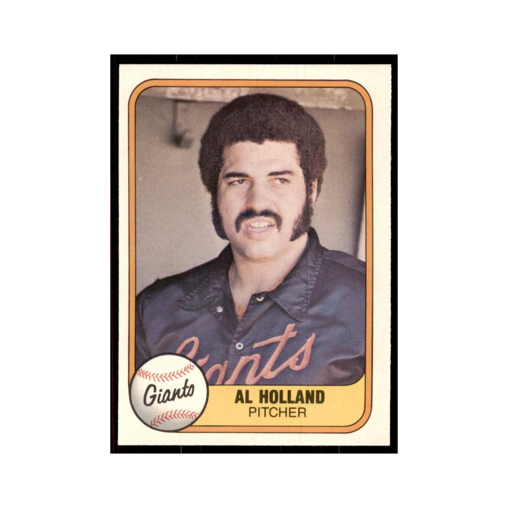 1981 Fleer Al Holland Baseball Cards #445