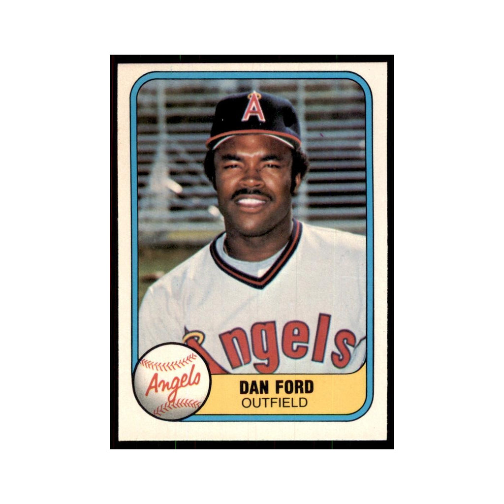 1981 Fleer Dan Ford Baseball Cards #273