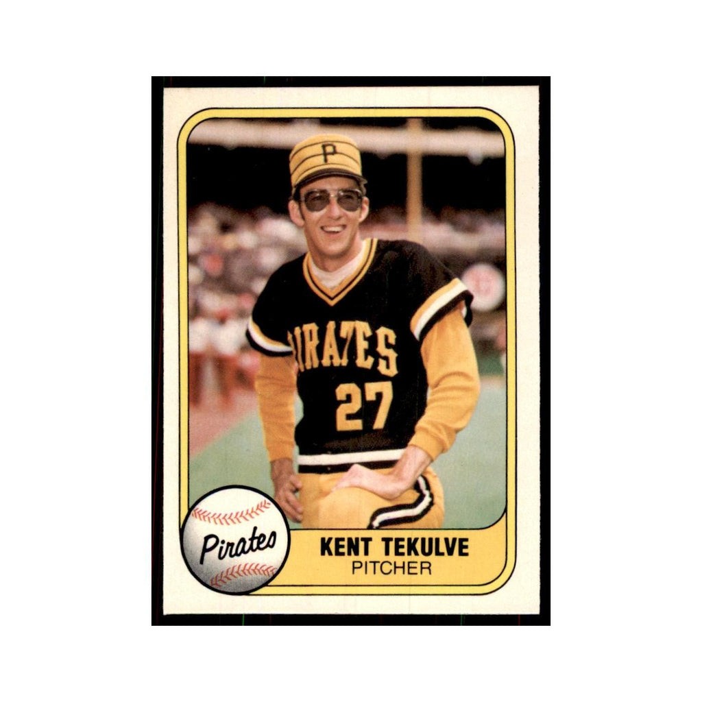 1981 Fleer Kent Tekulve Baseball Cards #362