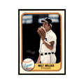 1981 Fleer Milt Wilcox Baseball Cards #465