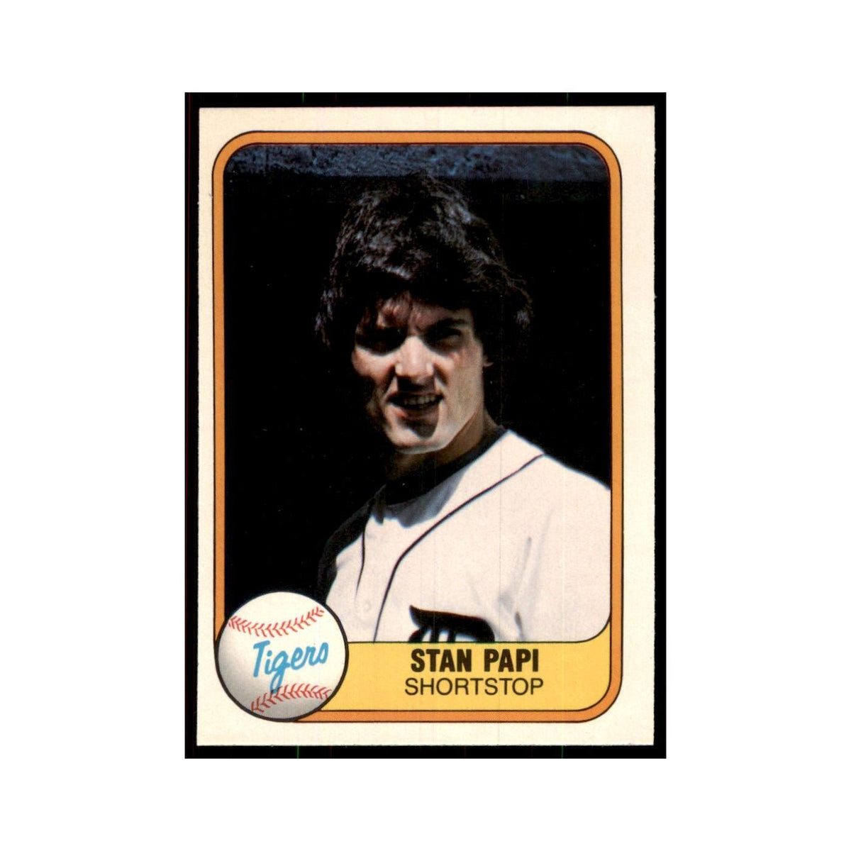 1981 Fleer Stan Papi Baseball Cards #480