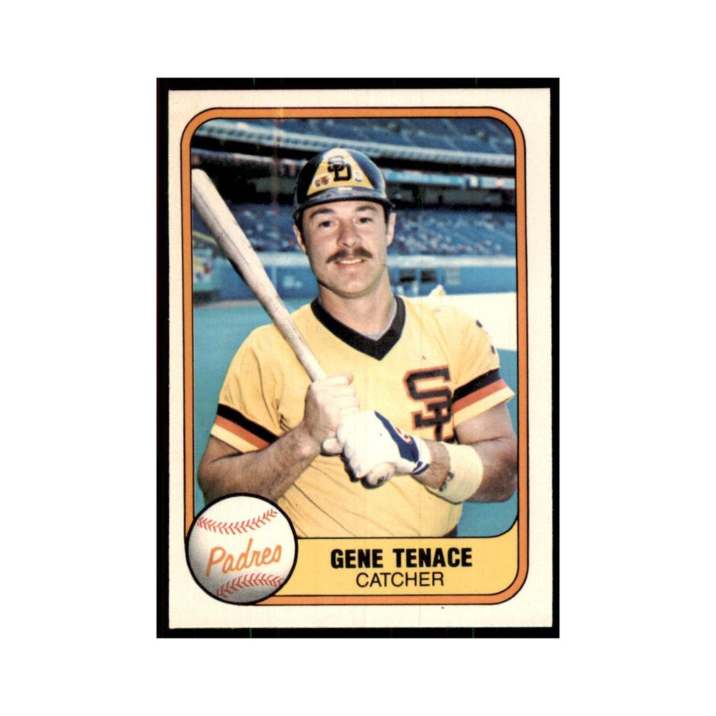 1981 Fleer Gene Tenace Baseball Cards #489