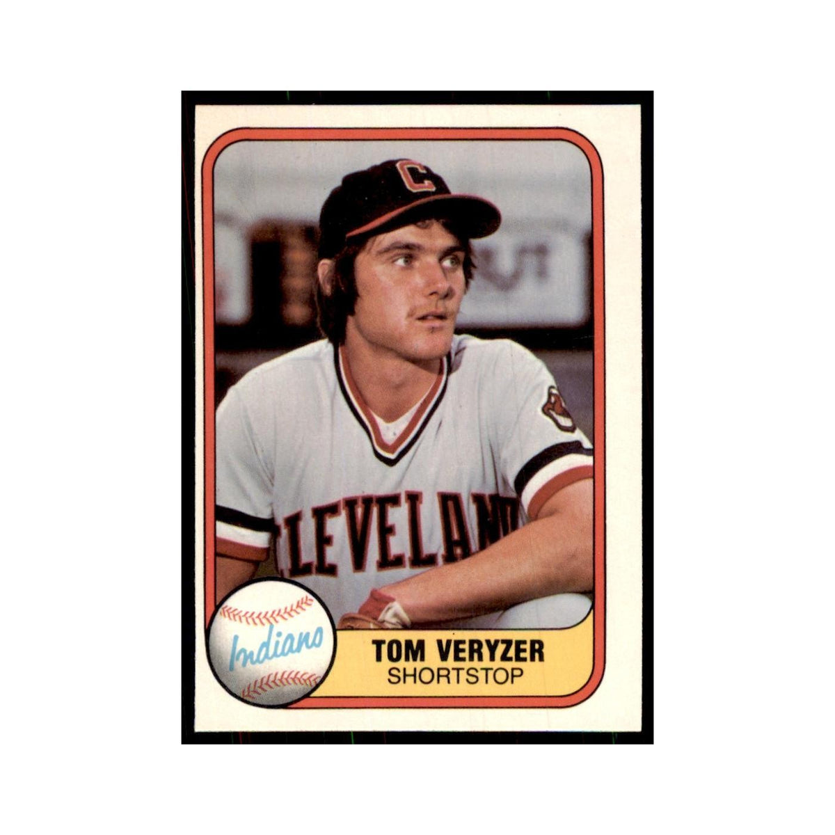 1981 Fleer Tom Veryzer Baseball Cards #390