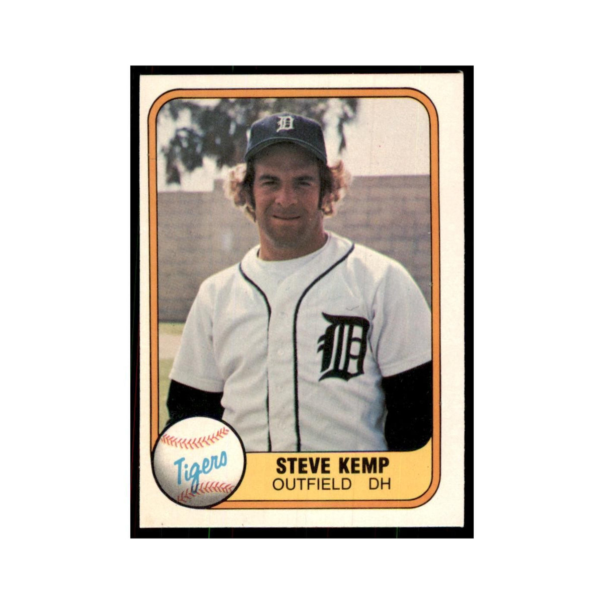 1981 Fleer Steve Kemp Baseball Cards #459