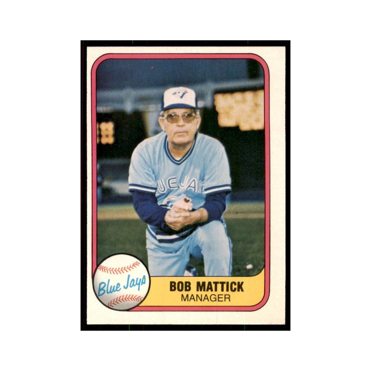 1981 Fleer Bob Mattick Baseball Cards #431